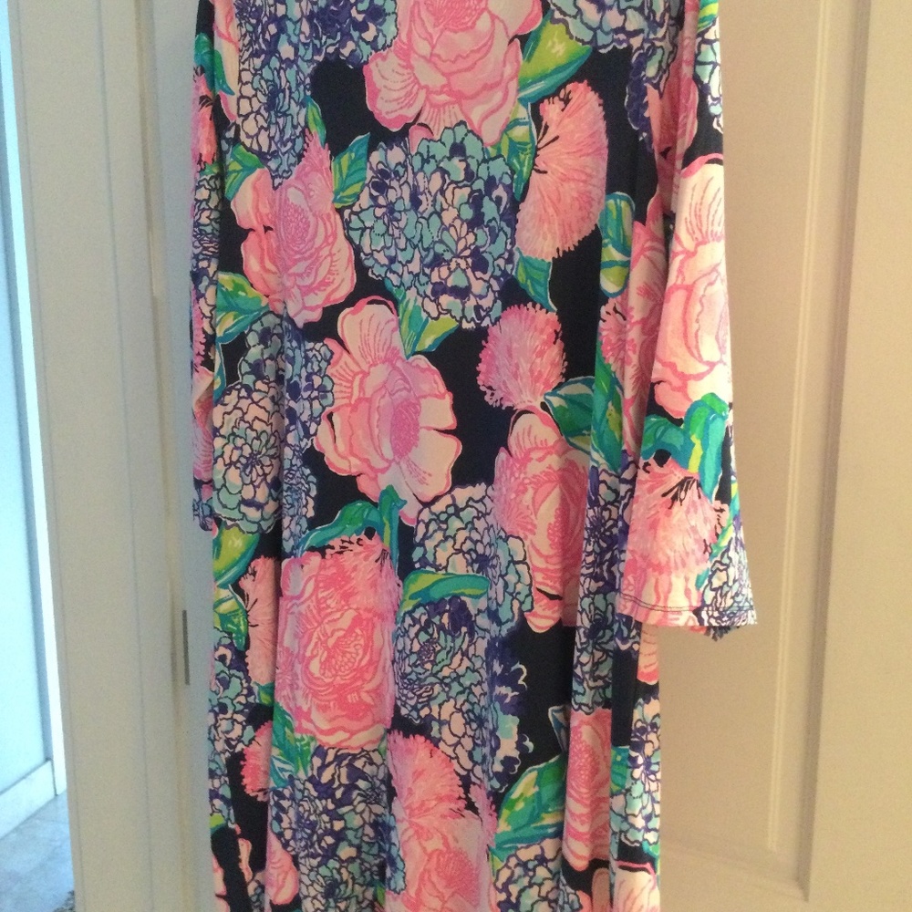 Lily Pulitzer pink print dress